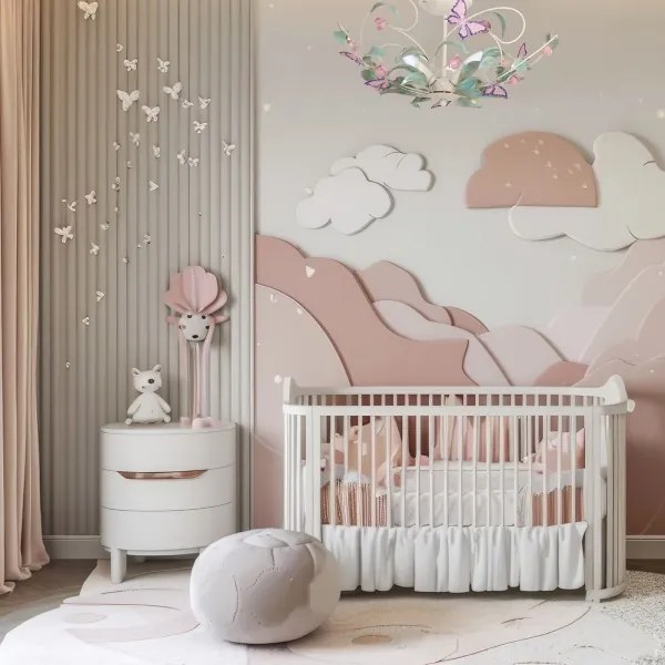 Lustră aplicată SUMMER 3xE14/60W/230V