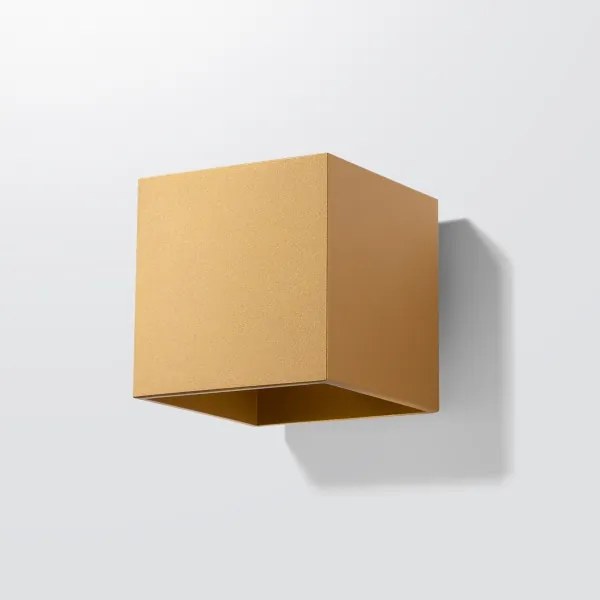 Spot de perete Sollux Sl.1183 QUAD 1xG9/8W/230V auriu