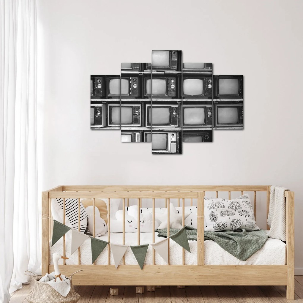 Tablou - Retro TV (150x105 cm)