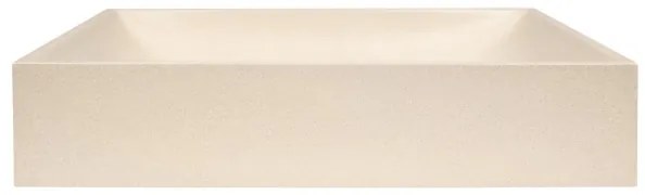 Sapho - Lavoar pentru montare pe blat 58x36 cm, finisaj beton/bej