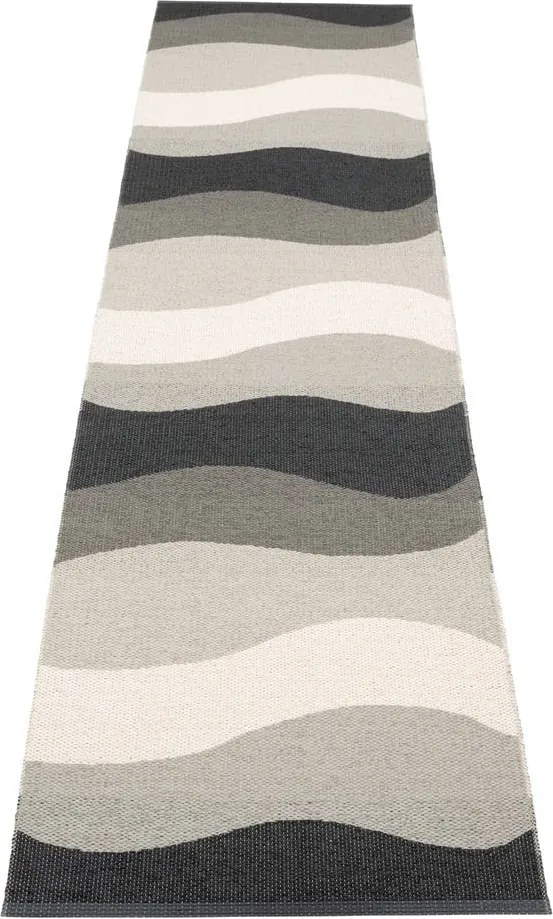 Covor tip traversă pentru interior și exterior gri 70x300 cm Urvi Metal – Pappelina