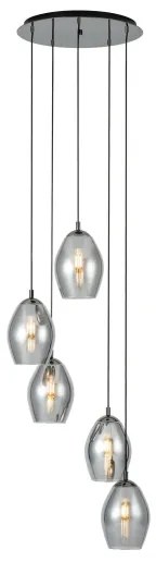 Lustră pe cablu ESTANYS 5xE27/60W/230V Eglo 39567