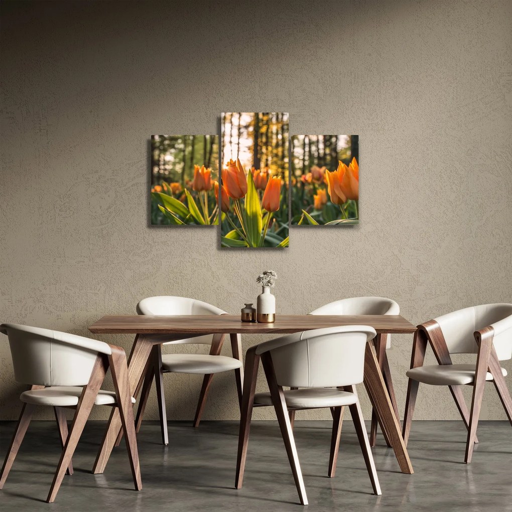 Tablou - florile lalelelor (90x60 cm)