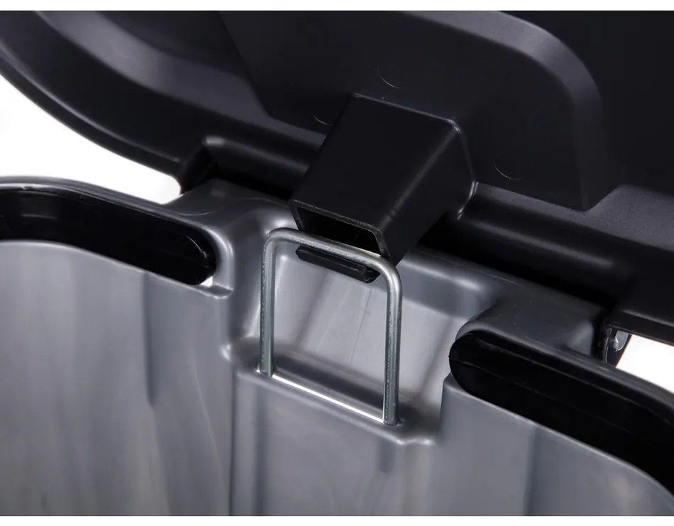 Banquet Coș de gunoi cu pedală STEP 25 l, crem, 25 l