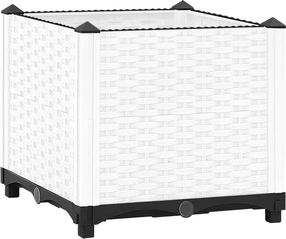 vidaXL Strat înălțat, 40x40x38 cm, polipropilenă