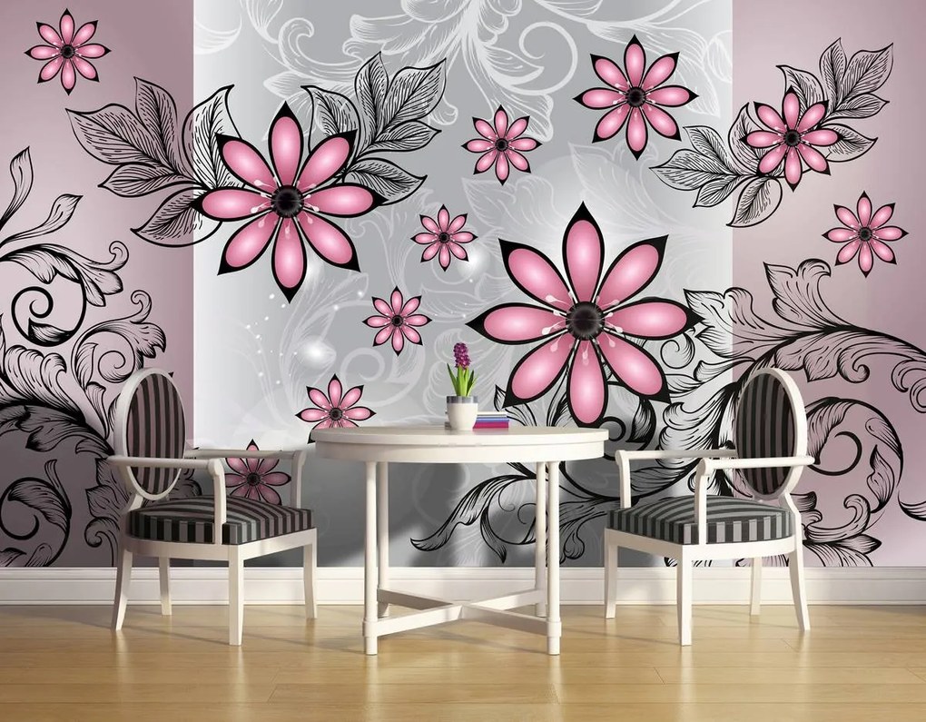 Fototapet - Flori (152,5x104 cm)