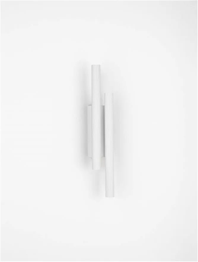 Aplica LED ambientala stil minimalist PARON 2 alb H-38cm