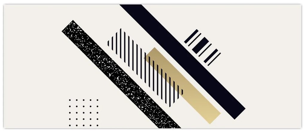 Tablou - Forme geometrice N⁰5 (120x50 cm)