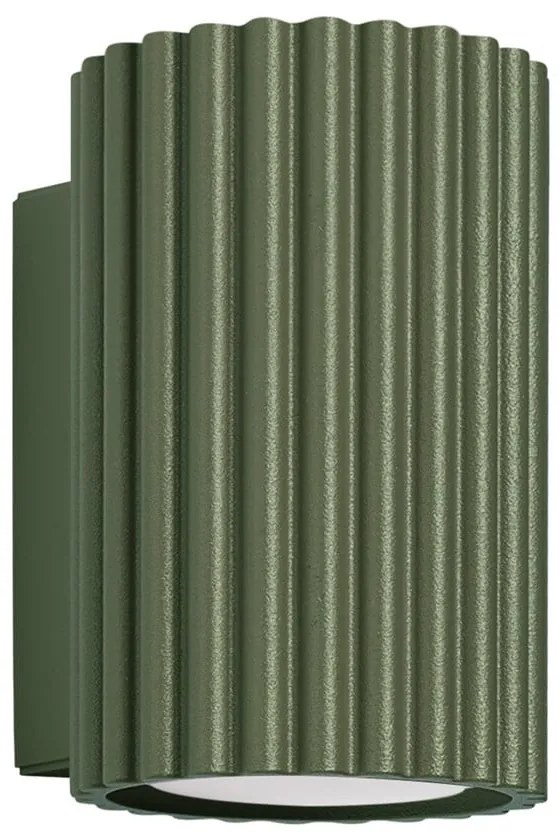 Aplică de perete verde Gleam – Sollux