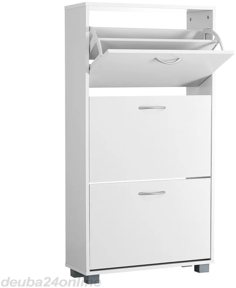 Deuba Dulap pantofi 115x60x24 cm - alb