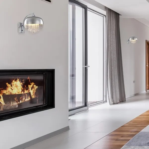 Aplică LED LUNA 1xE14/40W/230V