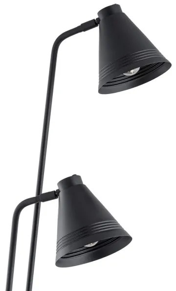 Lampadar AVALONE 2xE27/15W/230V negru Argon 7077