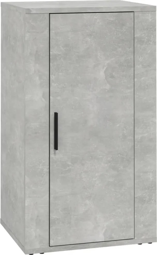 vidaXL Dulap, gri beton, 40x33x70 cm, lemn prelucrat