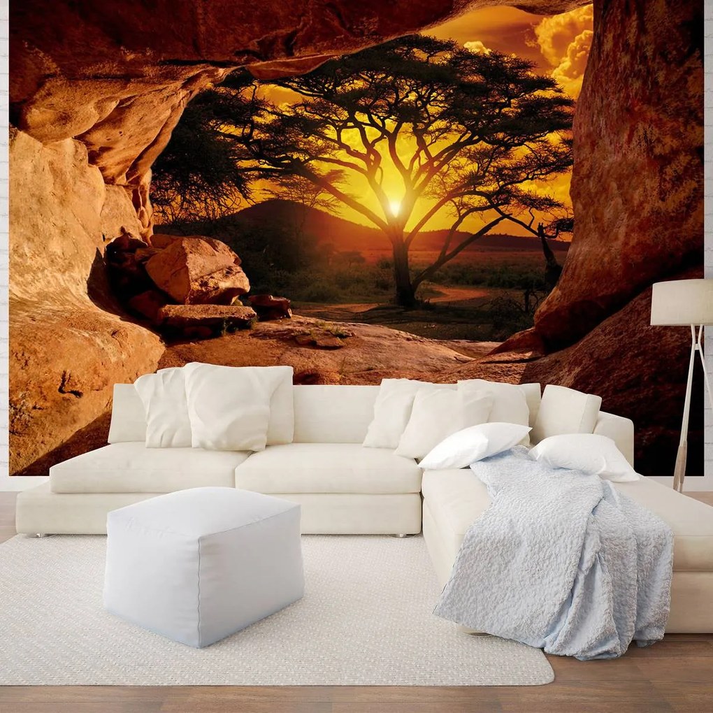 Fototapet - Canion - apus de soare (152,5x104 cm)
