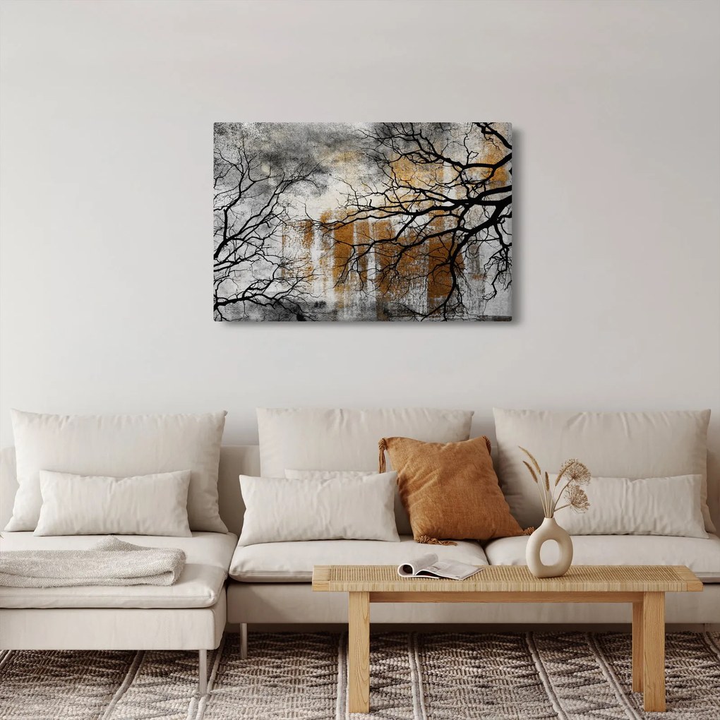 Tablou - Siluetă copac (90x60 cm)