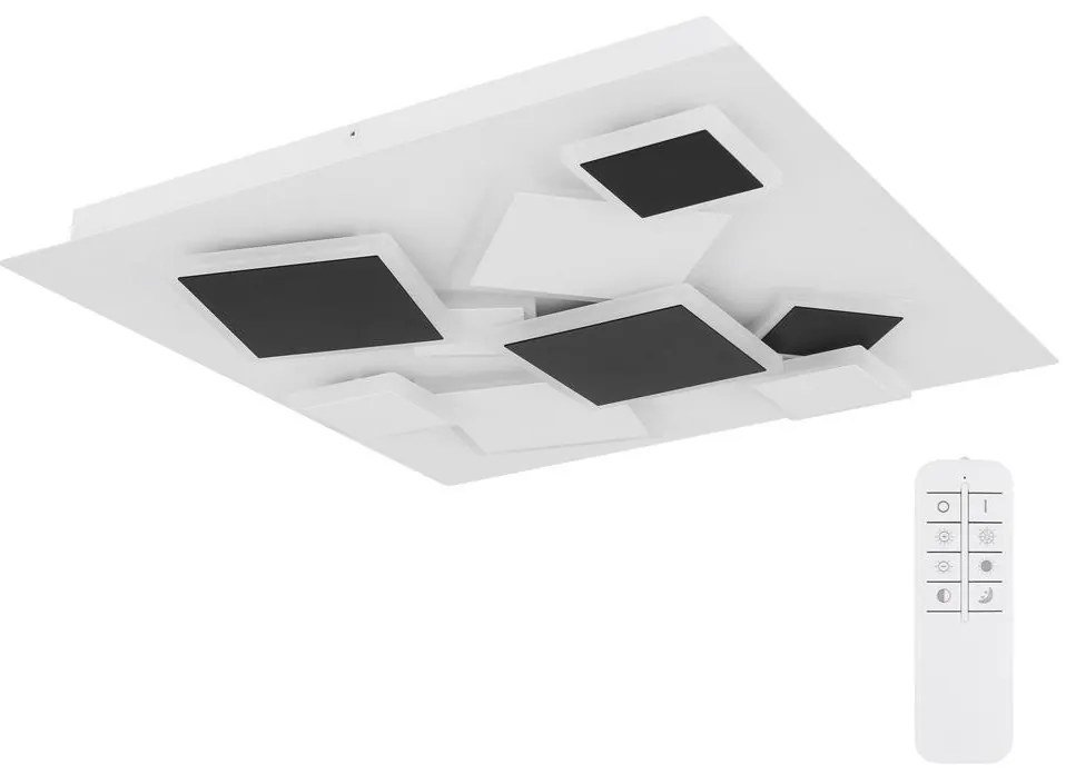 Plafonieră LED dimabilă Globo 48290-50 RABEA LED/50W/230V + telecomandă