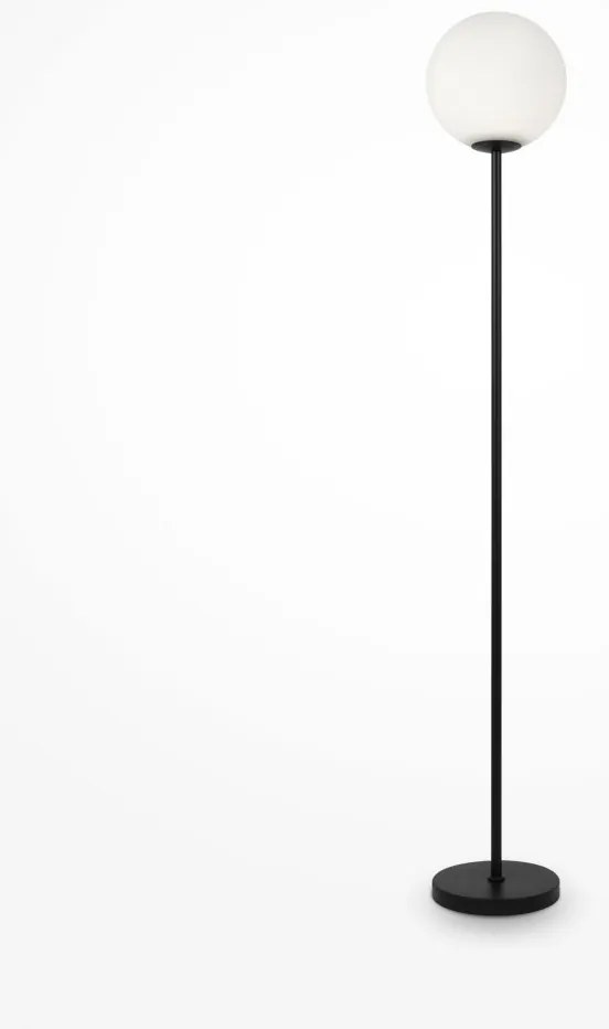 Lampadar, Lampa de podea moderna RING negru