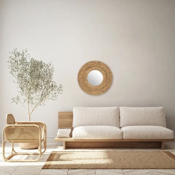 Oglindă de perete Atmosphera LORENA d. 75 cm zambilă de apă