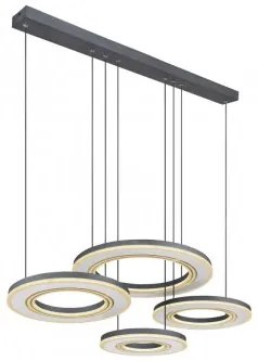 Suspensie moderna telecomanda led 80W Blasius 67191-80 Globo