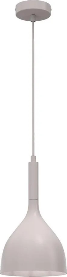 Lustră suspendată pe cablu NOAK, 1x E27, 15W, 230V, crem