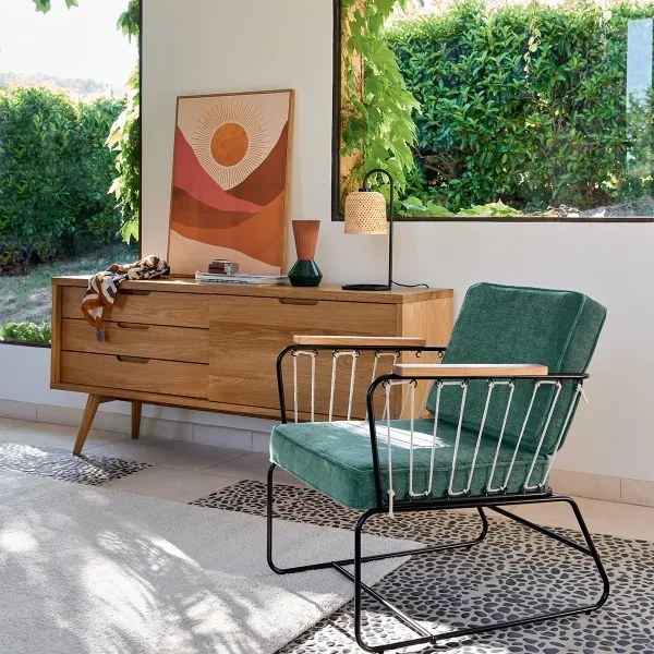 Lampă de masă Atmosphera ALI 1xE27/25W/230V bambus