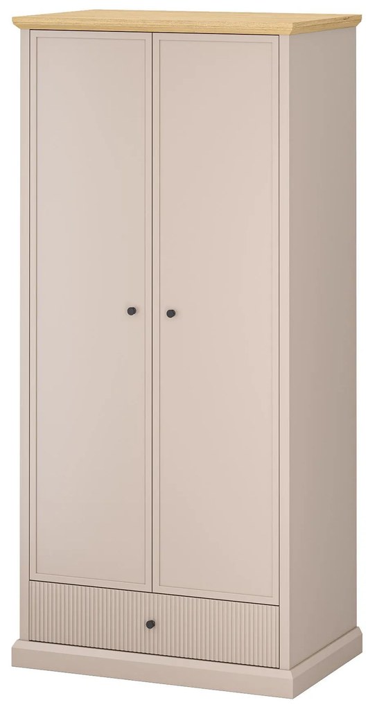 Dulap de haine Indices 1 (taupe + stejar pietros). 1116868