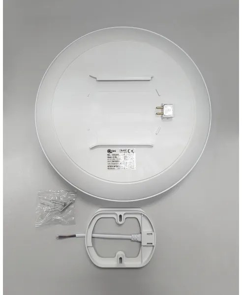 Plafonieră LED pentru baie CIRCLE LED/18W/230V 4000K d. 30 cm IP44 negru