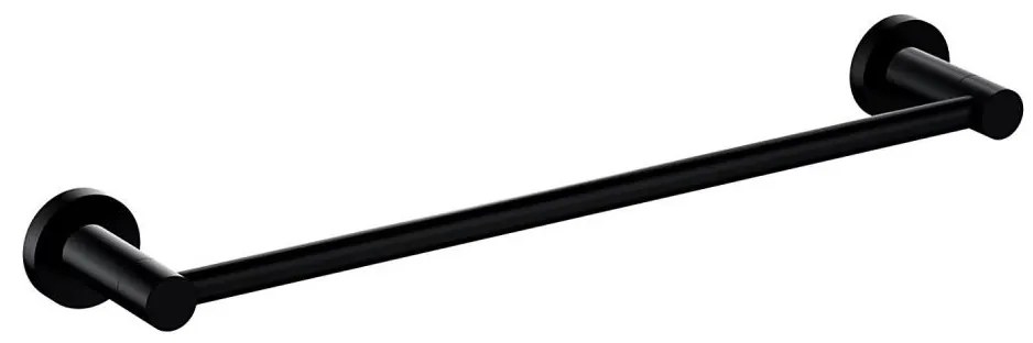Suport de perete pentru prosoape OMNIRES MP60214BL MODERN PROJECT 40 cm negru mat