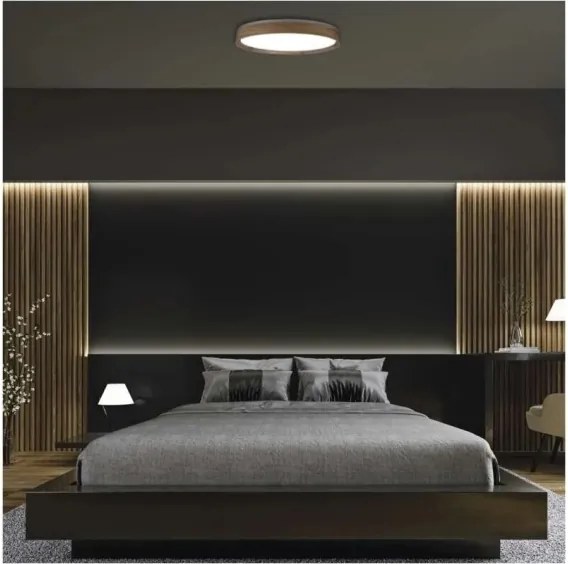 Plafonieră LED dimabilă ILVI LED/45W/230V 2700-6500K Ø 50 cm bej + telecomandă