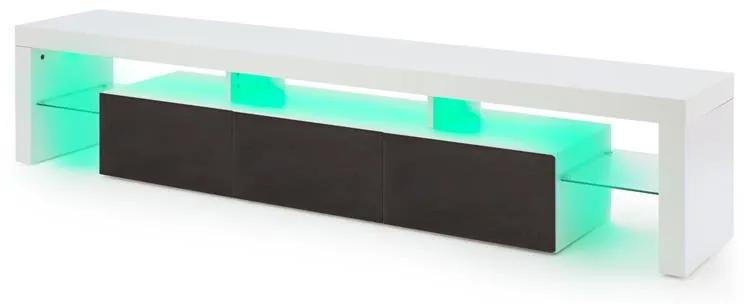 Orlando Lowboard TV Board LED schimbarea culorii in functie de stare de spirit de iluminat