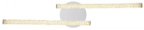 Lustră LED aplicată pentru baie JULES 2xLED/6W/230V IP44 Globo 67169-12IP