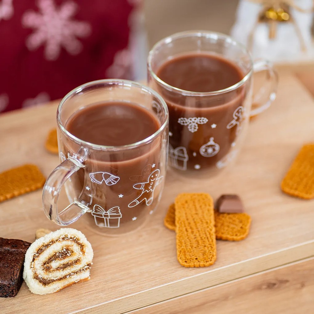 Pahare termo 4Home Winter Hot&Cool 400 ml, 2buc.