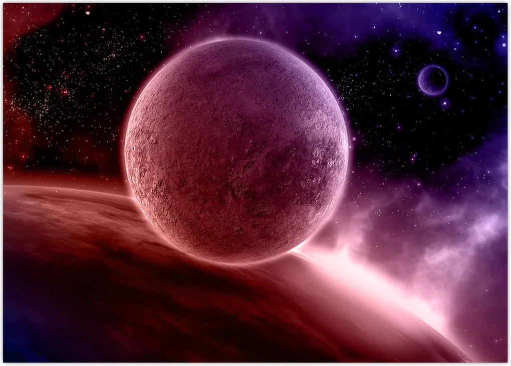 Tablou - Planetă (70x50 cm)