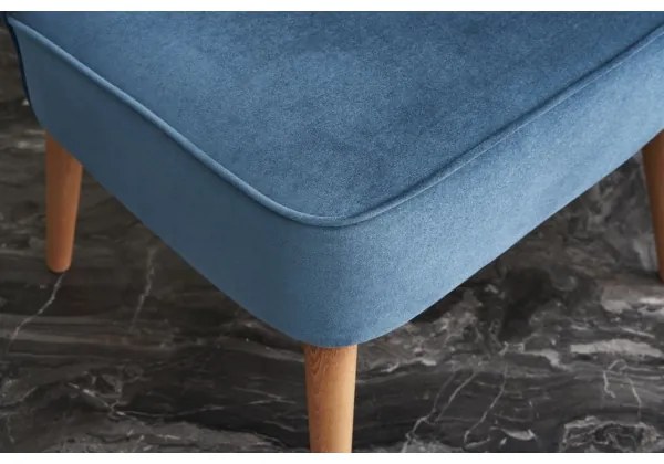 Fotoliu SELI, albastru