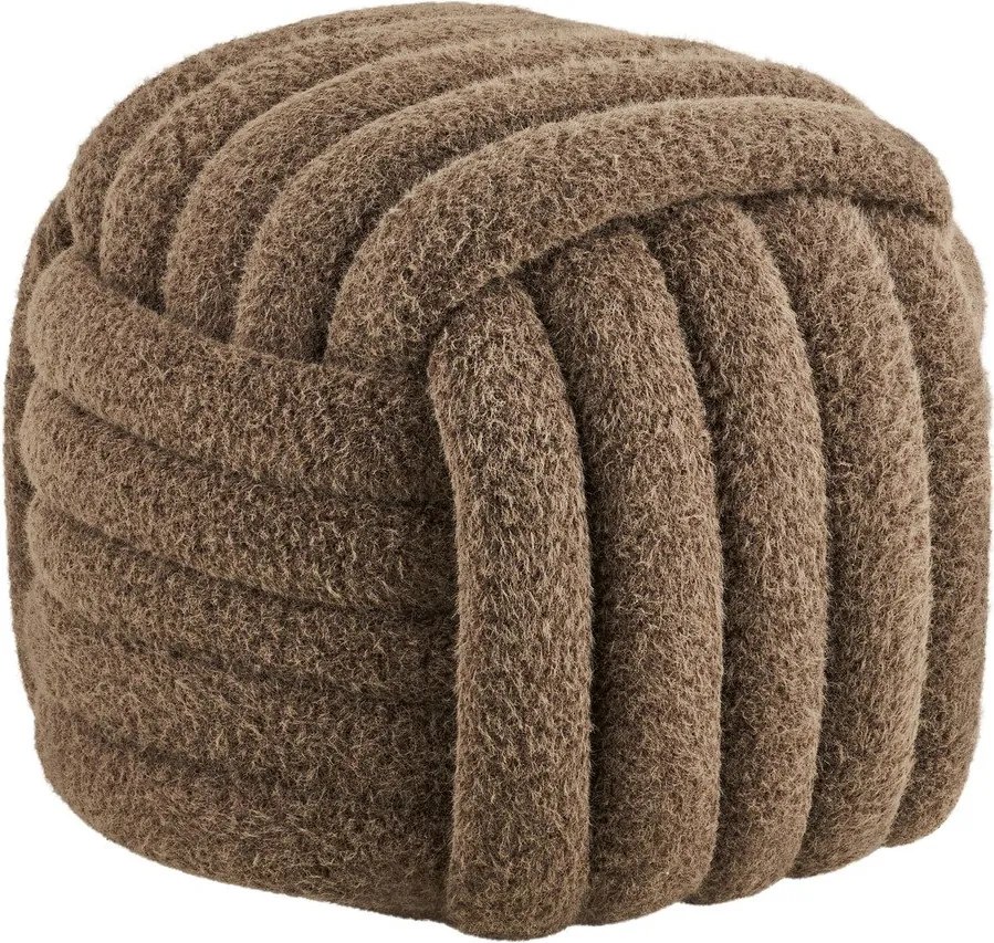 Puf maro Napier – House Nordic