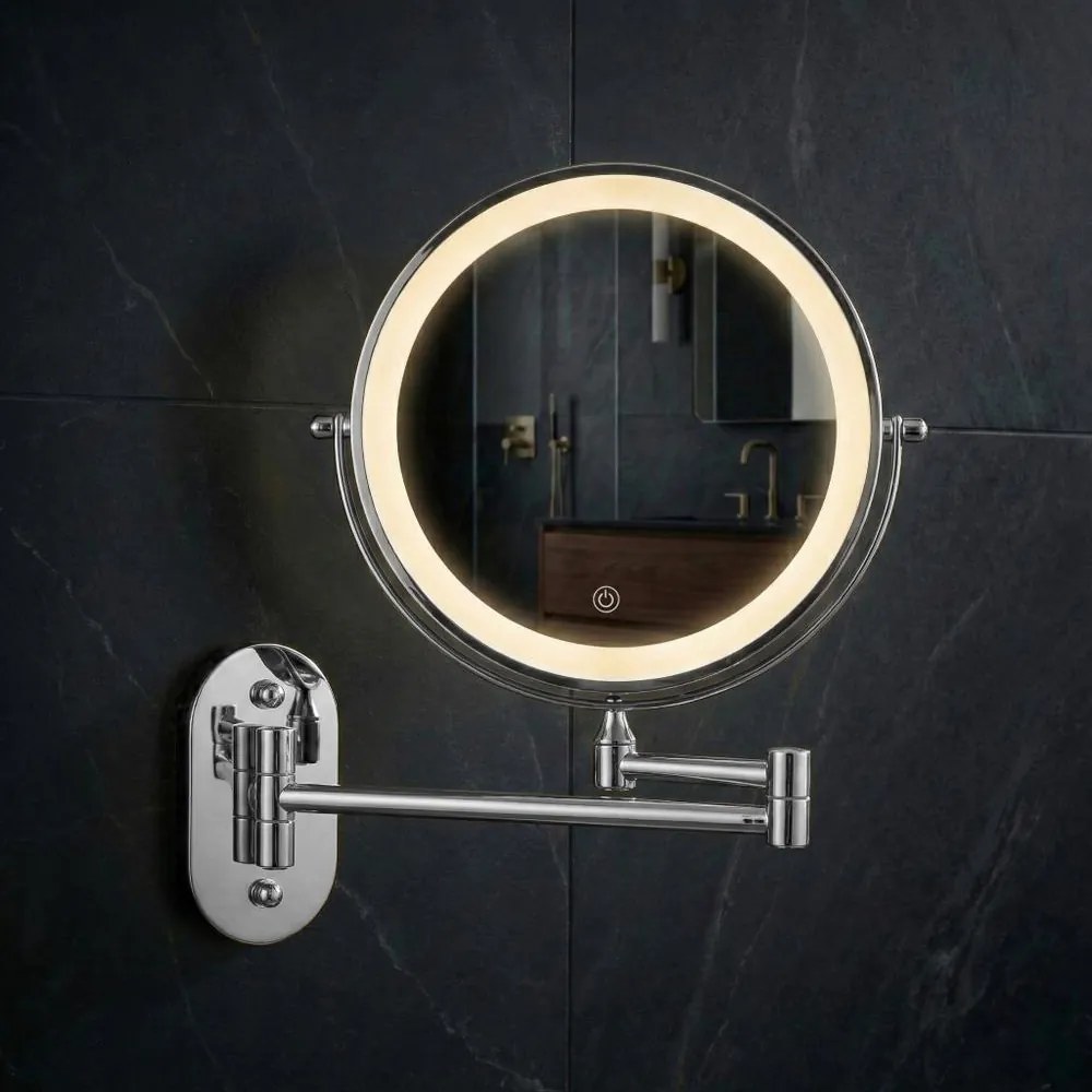 Oglinda LED Glow crom