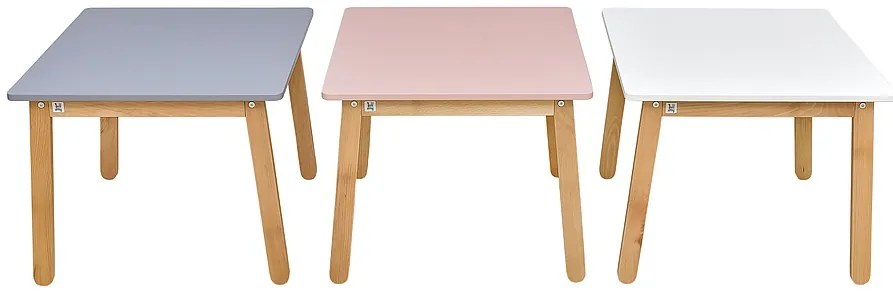 Masuta copii Woody gri L60 cm