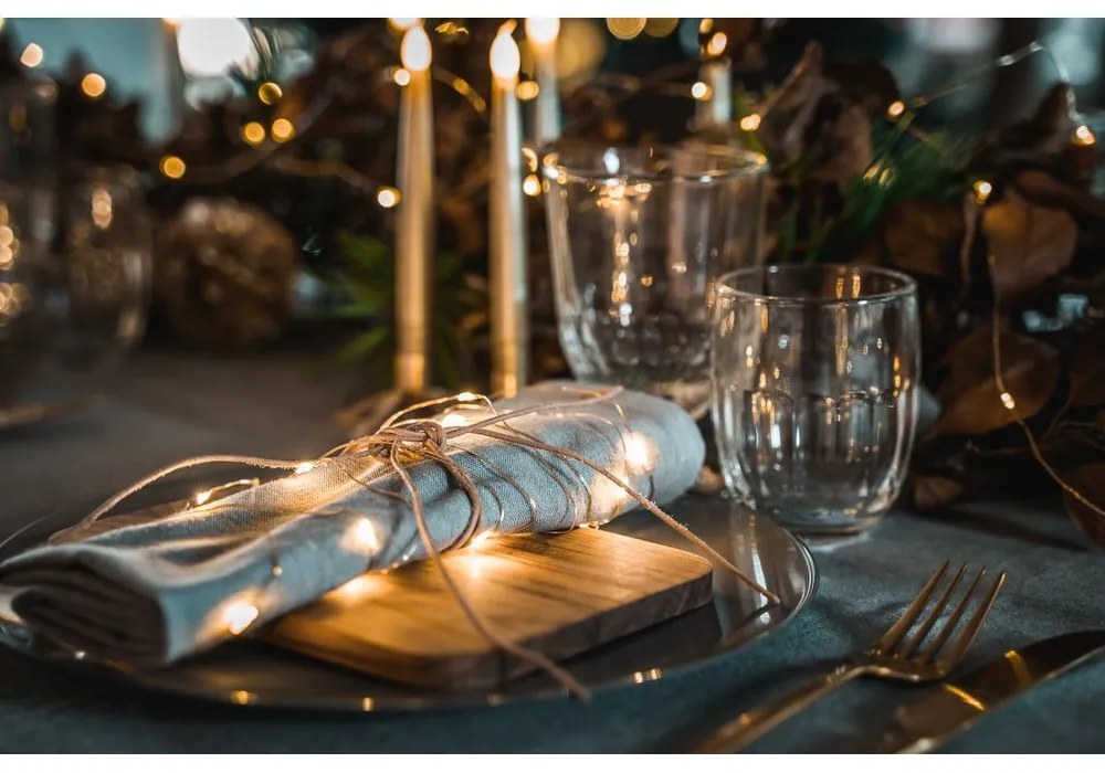 Ghirlandă luminoasă număr becuri 40 buc. lungime 390 cm Knirke – Sirius