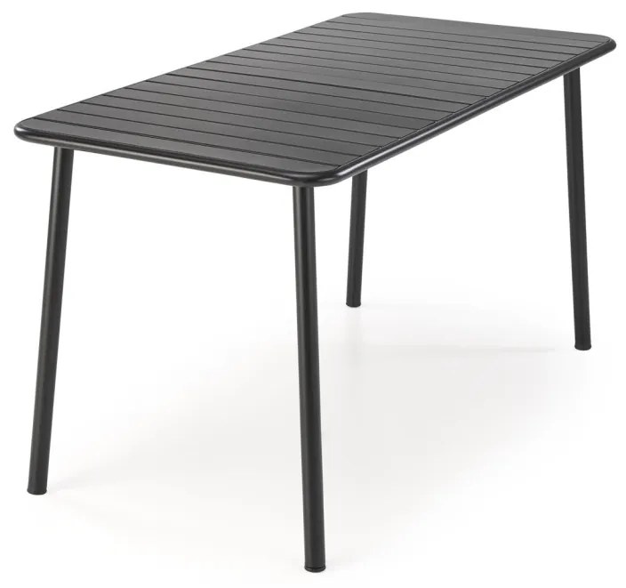 Masa dreptunghiulara Bosco neagra L140 cm