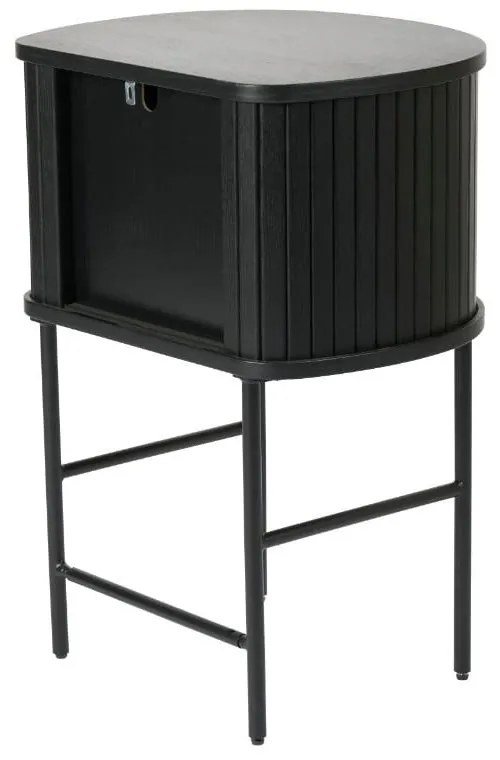 Noptieră neagră Nola – Unique Furniture