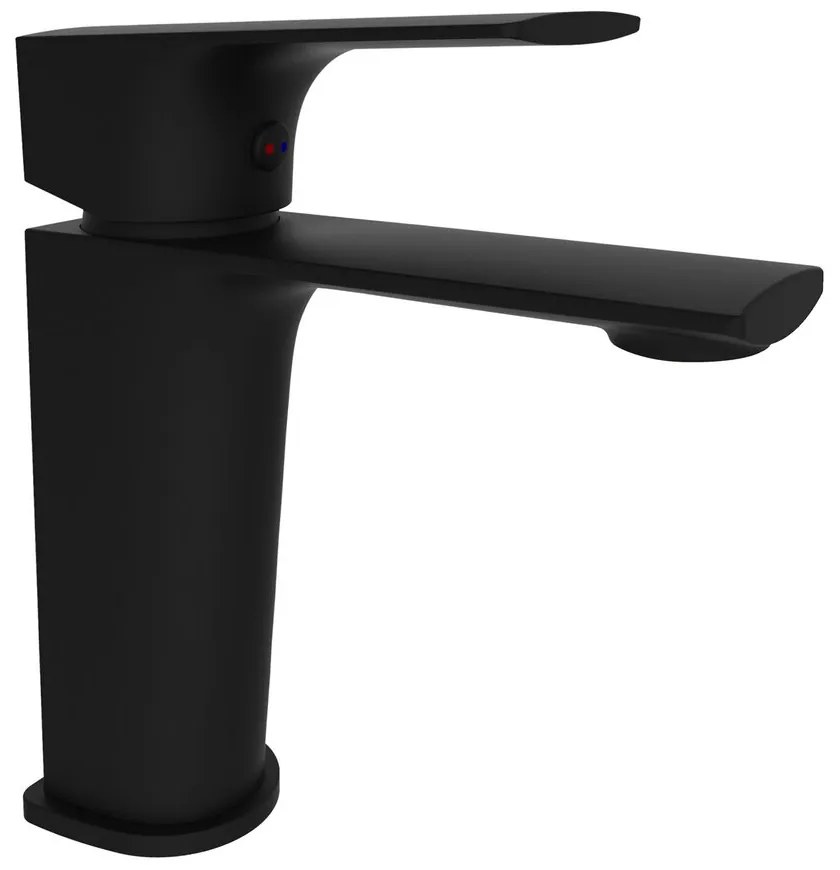 Baterie lavoar Rubineta Modena monocomanda finisaj negru mat