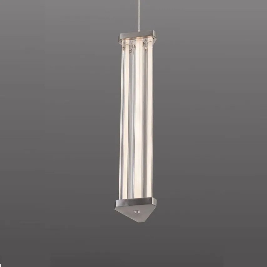 Pendul, Lustra suspendata LED 2700K PHEME nickel satinat