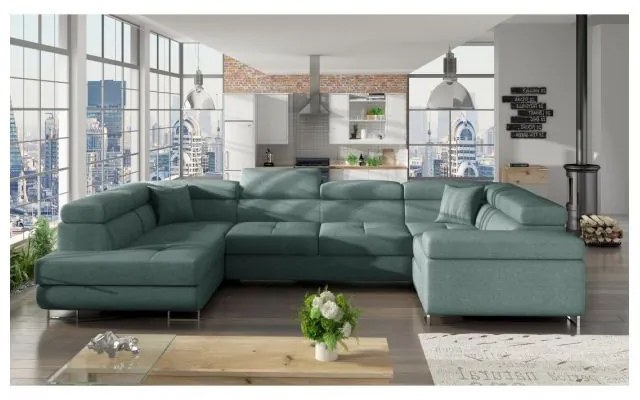 Colțar Letto 340cm verde