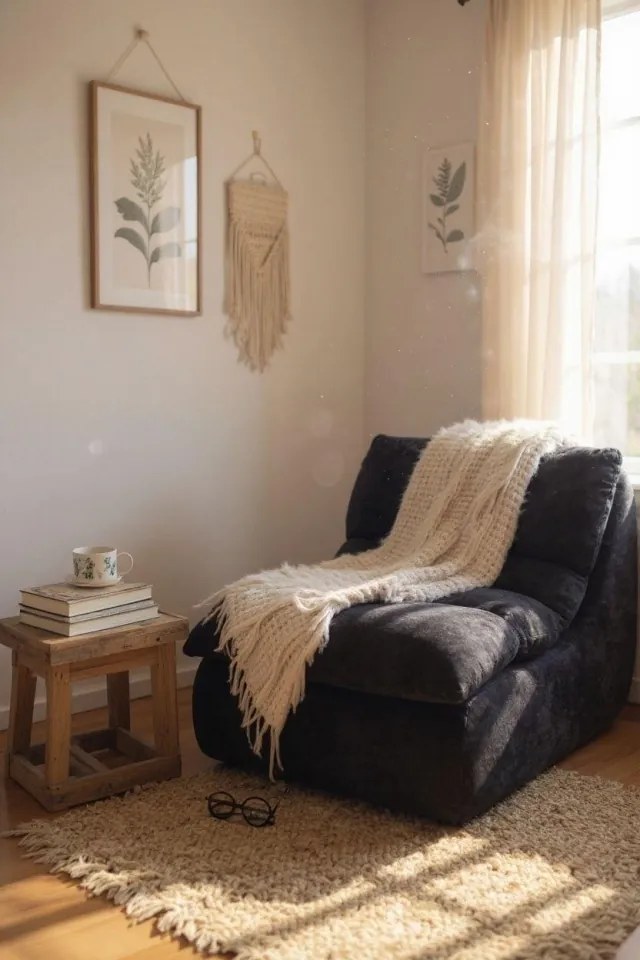 Fotoliu Memory Foam HD Relax | Design Modular | 5 Culori Disponibile | Moises (Culoare: Gri Antracit)