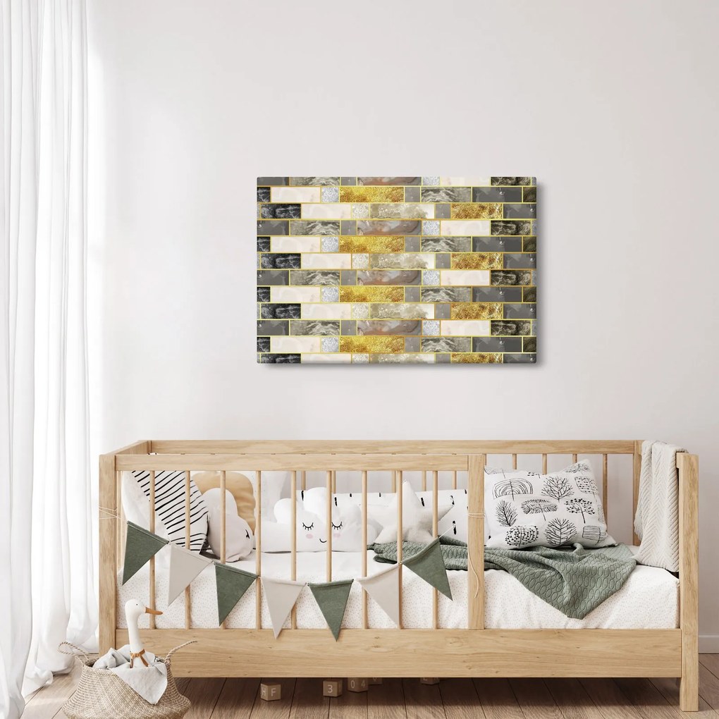 Tablou - Decor cu texturi (90x60 cm)