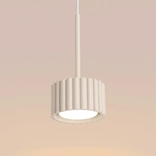 Sollux SL.2678 - Lustră suspendată pe cablu AURA 1xGX53/10W/230V crem