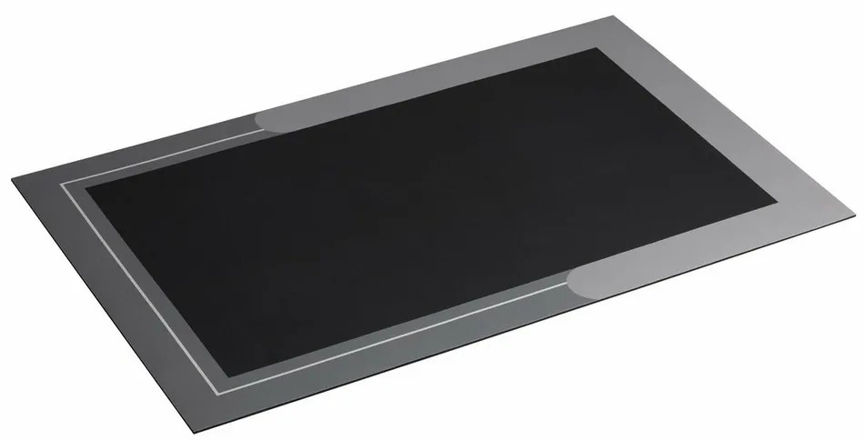 AQUALINE PCD014 covor de baie 50 x 80 cm, gri