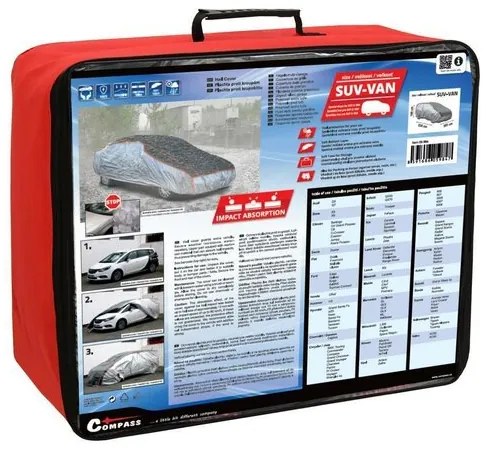 Prelata de protecție Compass împotriva grindineiSUV-VAN , 530 x 205 x 160 cm