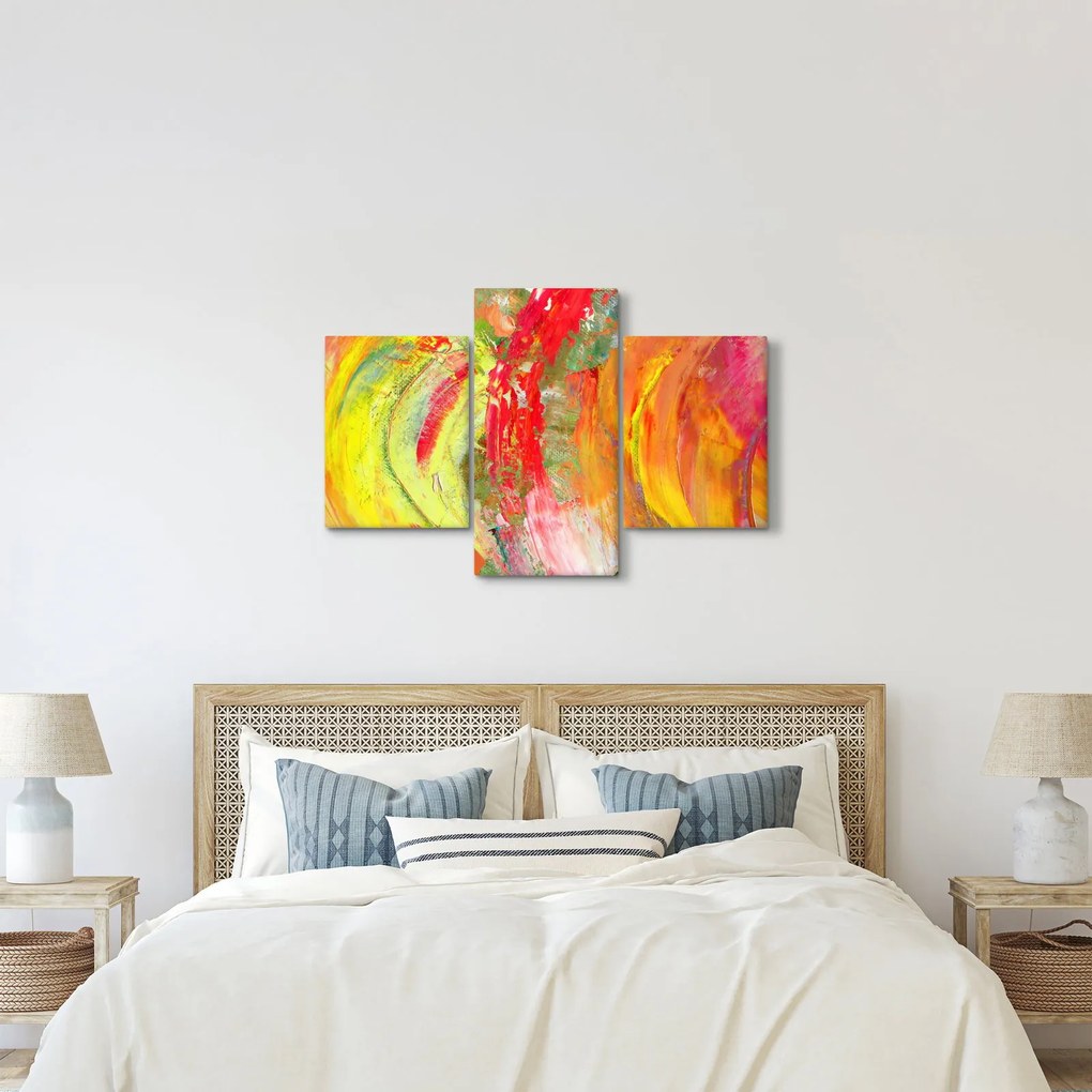Tablou cu abstracție- pictura (90x60 cm)