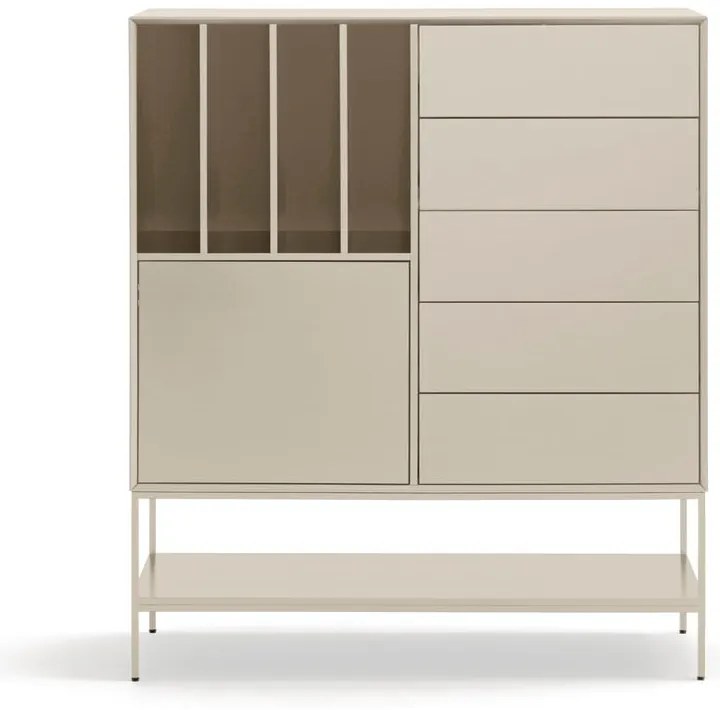 Dulap crem 120x140x45 cm Platt – Teulat